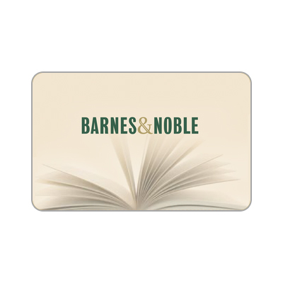 BARNES & NOBLE<sup>&reg;</sup> $25 Gift Card - Perfect for book lovers or anyone who likes games, music, stationery, and more!